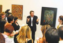 Στην Ανδρο με τους καλλιτέχνες της Διασποράς