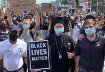 Δολοφονία Floyd: Σε ειρηνική διαμαρτυρία στο Μπρούκλιν ο Αρχιεπίσκοπος Αμερικής Ελπιδοφόρος