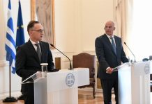 Μήνυμα Maas σε Τουρκία: Η Γερμανία στο πλευρό της Ελλάδας – Αρκεί μια σπίθα για ανάφλεξη