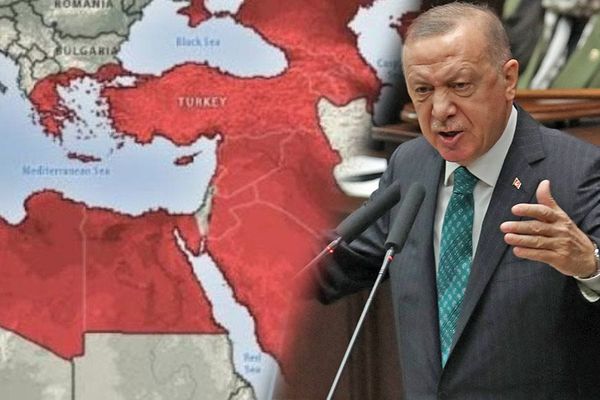 Προκλητικός χάρτης της Stratfor: Οι χώρες που θα ασκεί επιρροή η Τουρκία έως το 2050