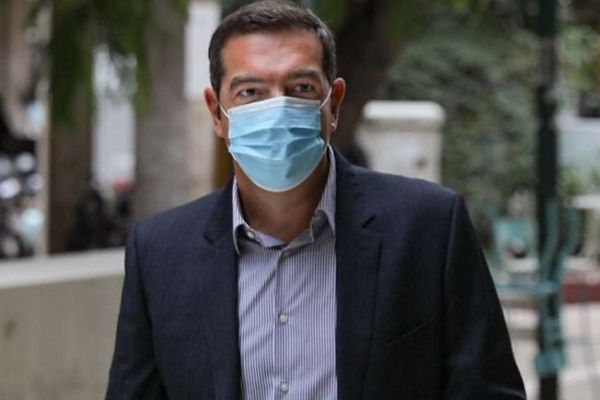 Θετικός στον κορωνοϊό ο Αλέξης Τσίπρας