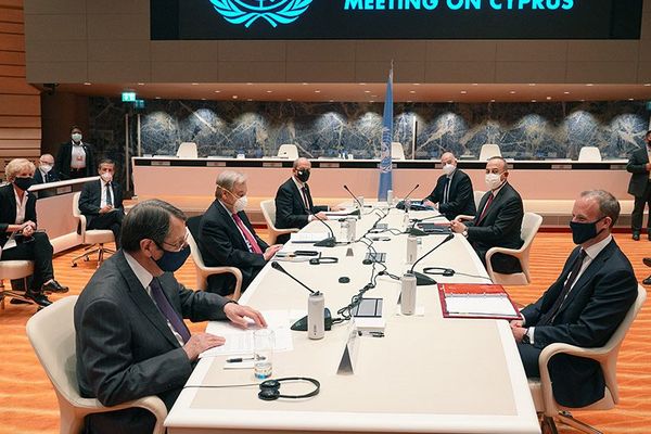 Κυπριακό: Αδιέξοδο στην Πενταμερή της Γενεύης-Νέα Σύνοδος σε 2-3 μήνες