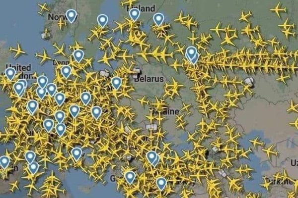 Κανένα αεροπλάνο στον εναέριο χώρο της Λευκορωσίας μετά τις κυρώσεις της ΕΕ