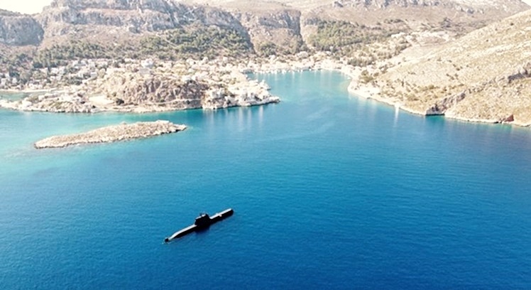 Στο Καστελόριζο το υποβρύχιο Παπανικολής – Το μήνυμα του Α/ΓΕΕΘΑ