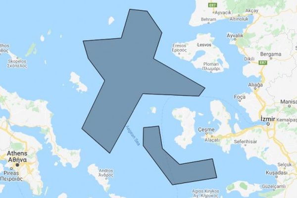 Με νέα παράνομη NOTAM η Τουρκία δεσμεύει το Αιγαίο για ασκήσεις έρευνας και διάσωσης