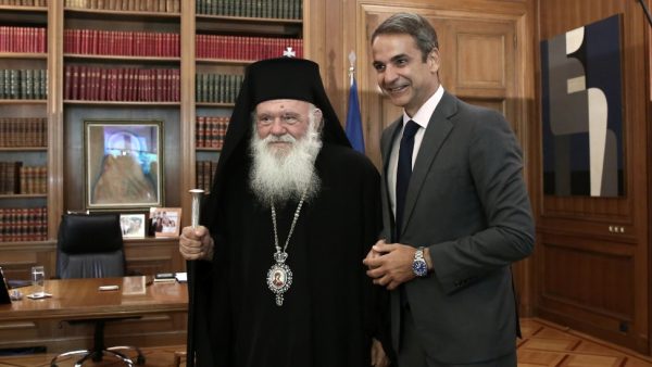 Συνάντηση Μητσοτάκη με Ιερώνυμο στο Μέγαρο Μαξίμου -Τι συζήτησαν