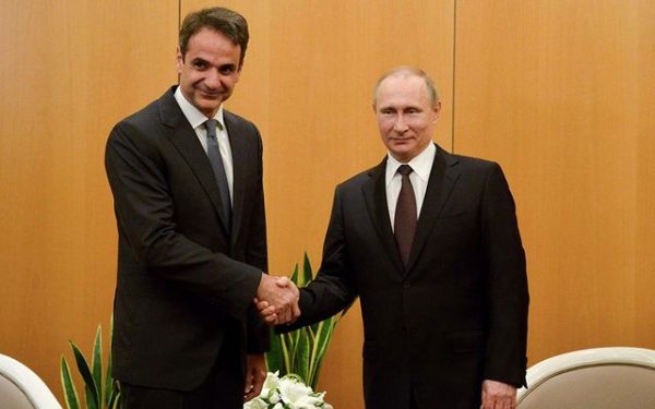 Συνάντηση Μητσοτάκη-Πούτιν στο Σότσι