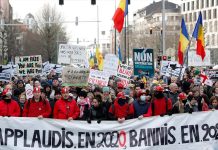 Βρυξέλλες: Νέες διαδηλώσεις κατά των υγειονομικών μέτρων για την πανδημία